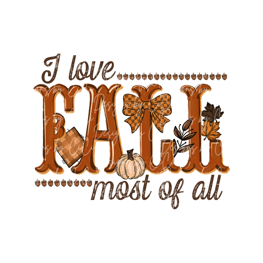 I Love Fall