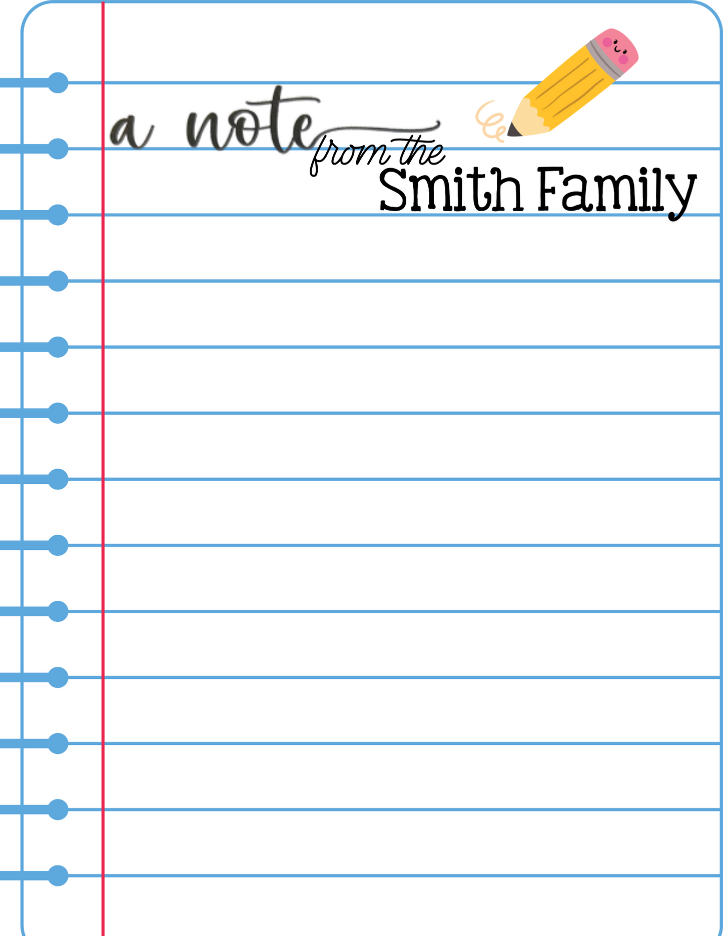 Personalized Notepads