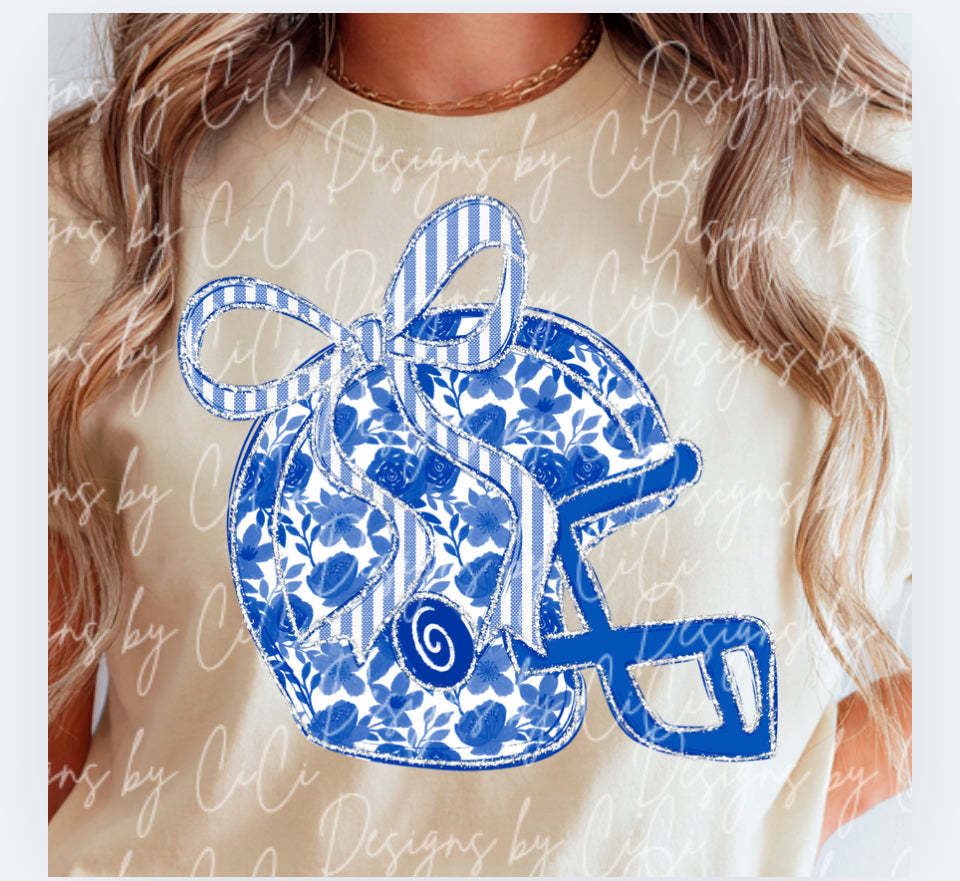 Floral Helmet Tee