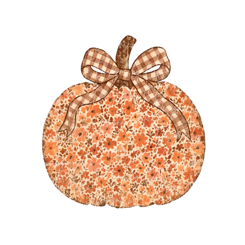 Floral Pumpkin