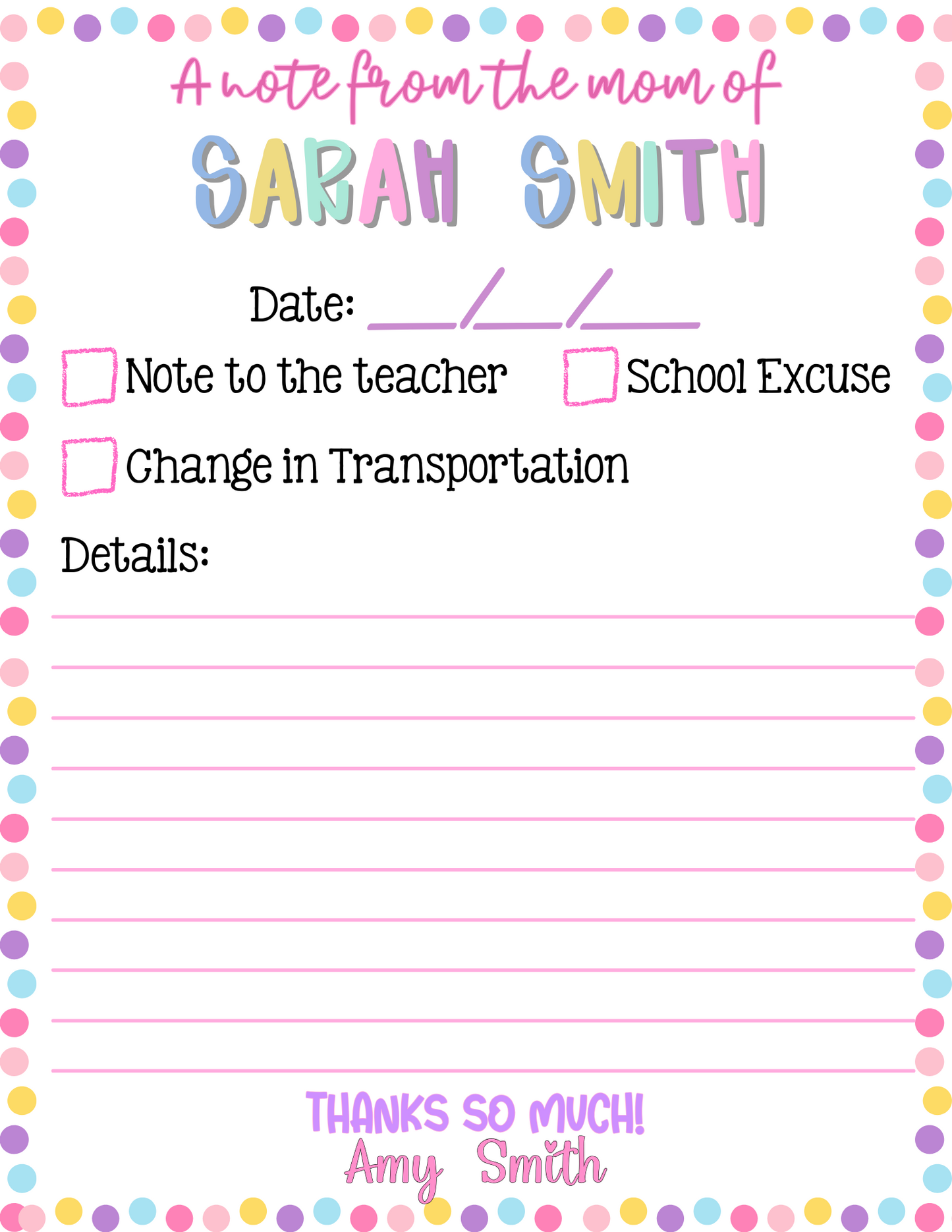 Personalized Notepads