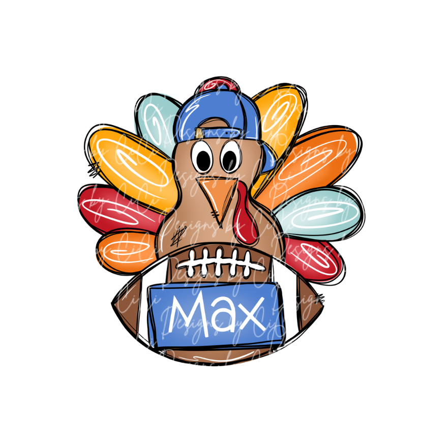 Personalized Boy Turkey