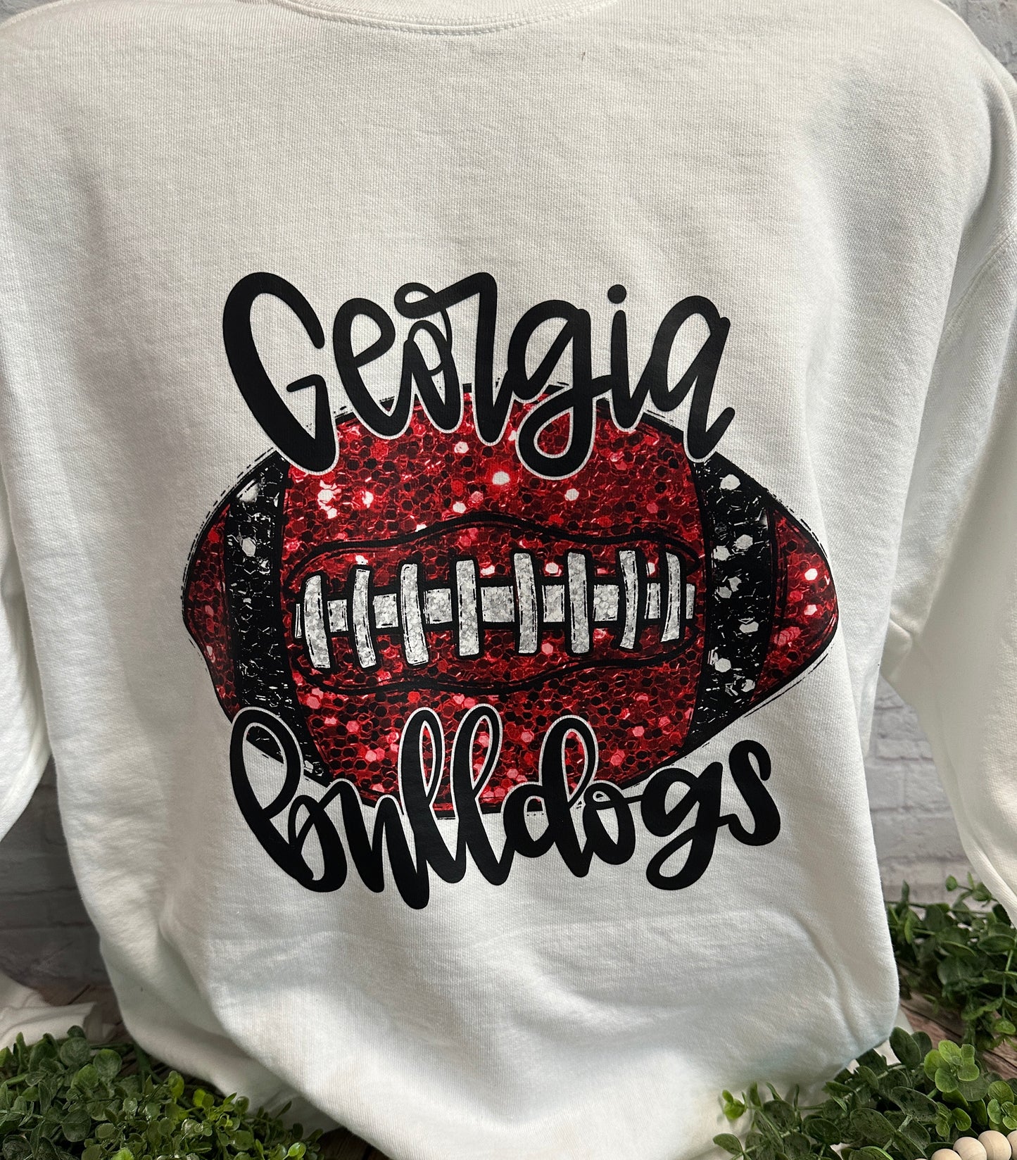 Georgia Faux Sequin Sweatshirt