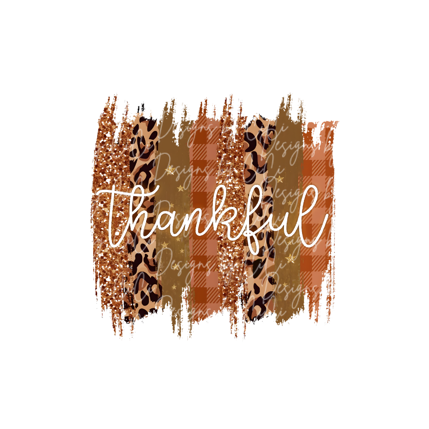 Thankful Color Splash