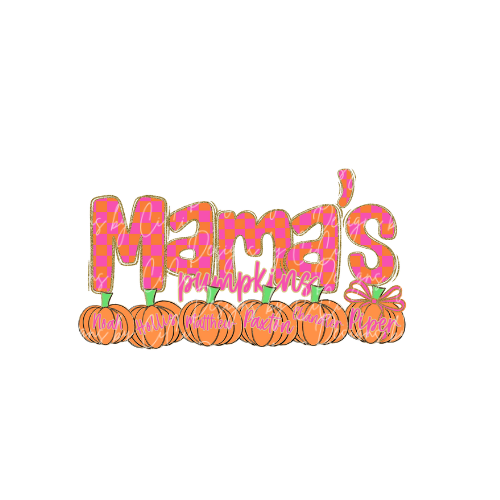 Mama's Pumpkins Personalized