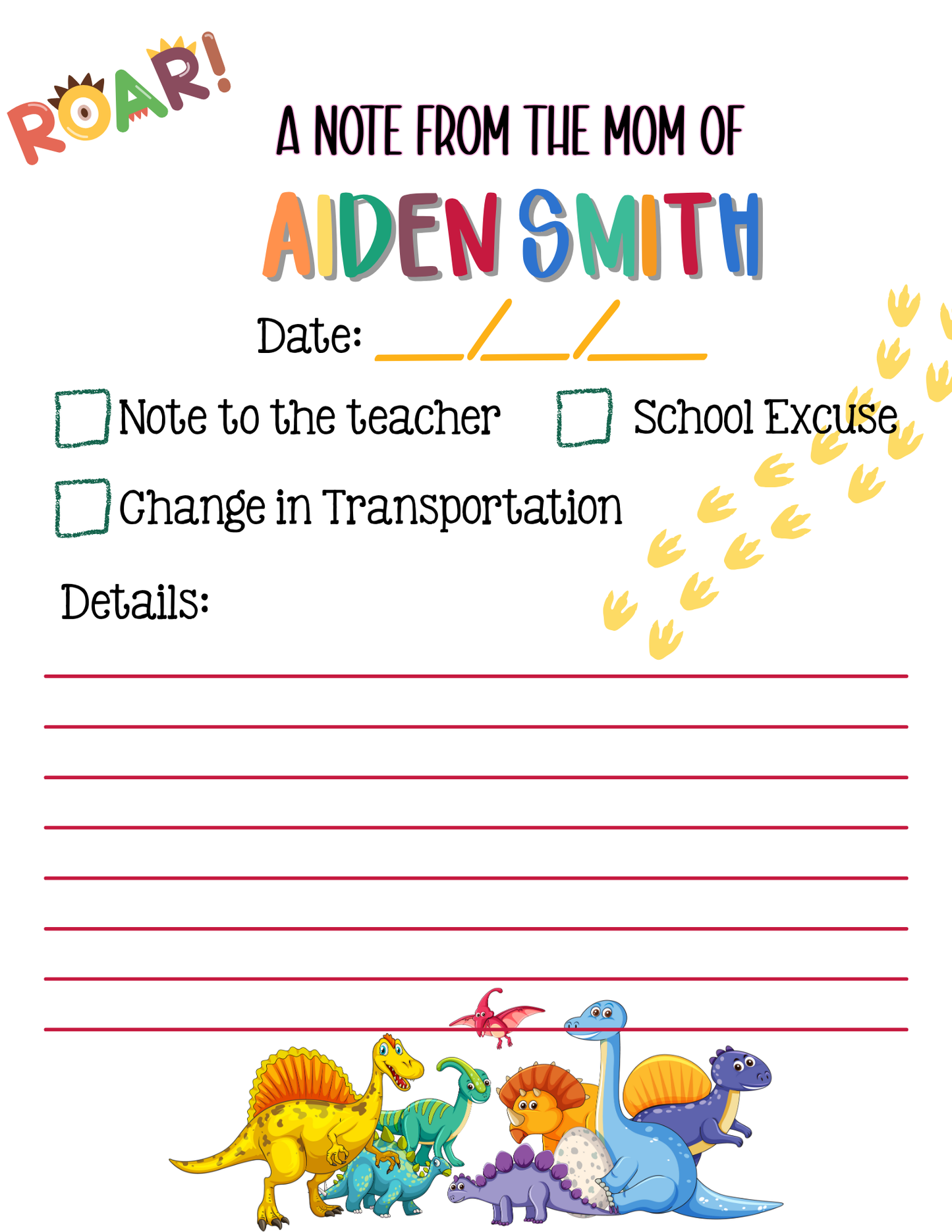 Personalized Notepads
