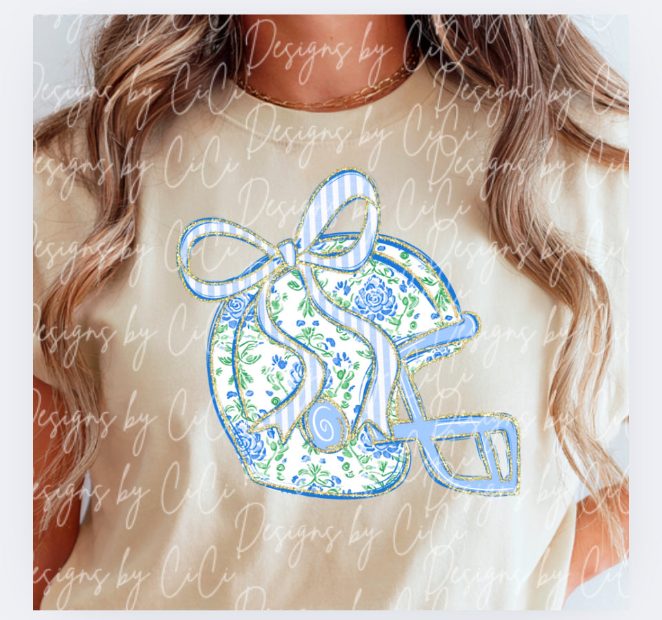 Floral Helmet Tee