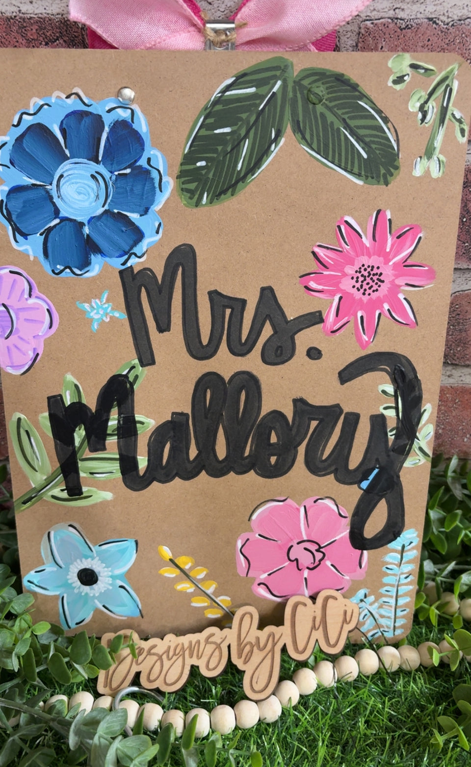 Hand Painted Clipboards