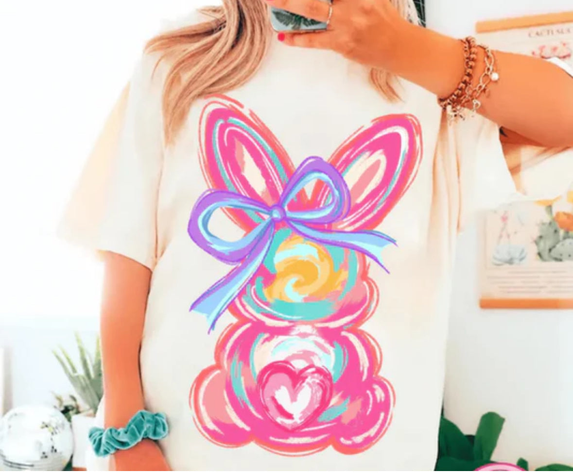 Watercolor Bunny T-Shirt