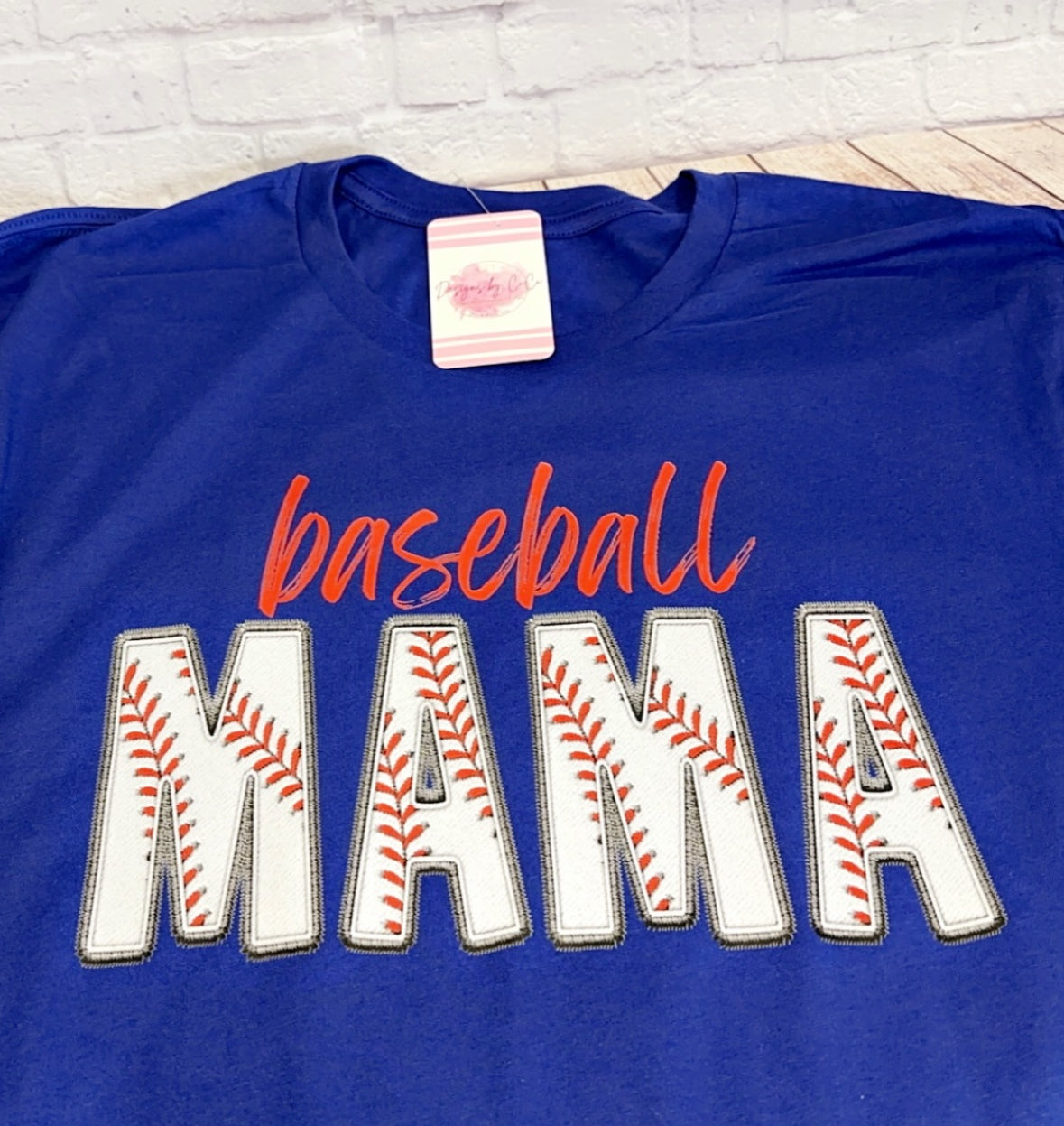 Personalized Baseball Mama T-Shirt