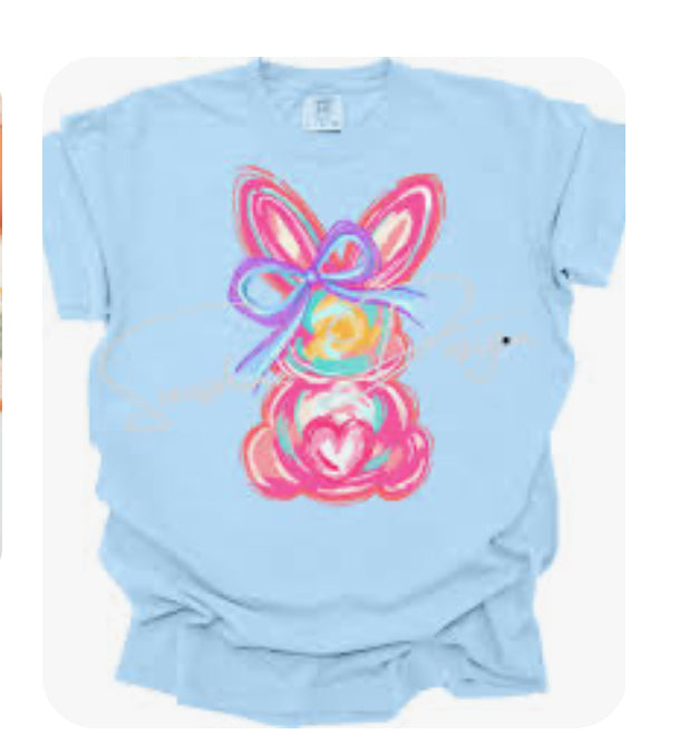 Watercolor Bunny T-Shirt