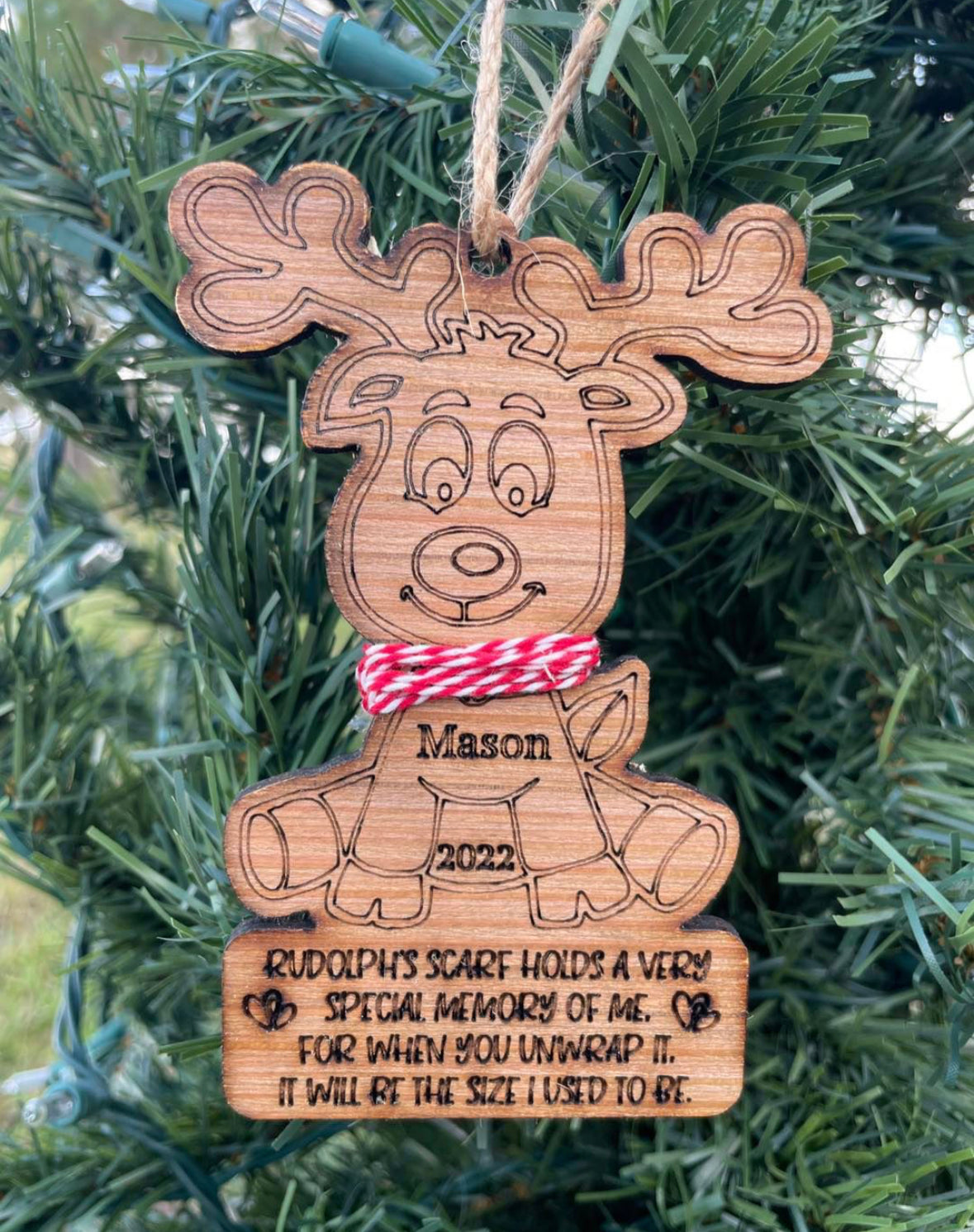 Rudolph Keepsake Ornament