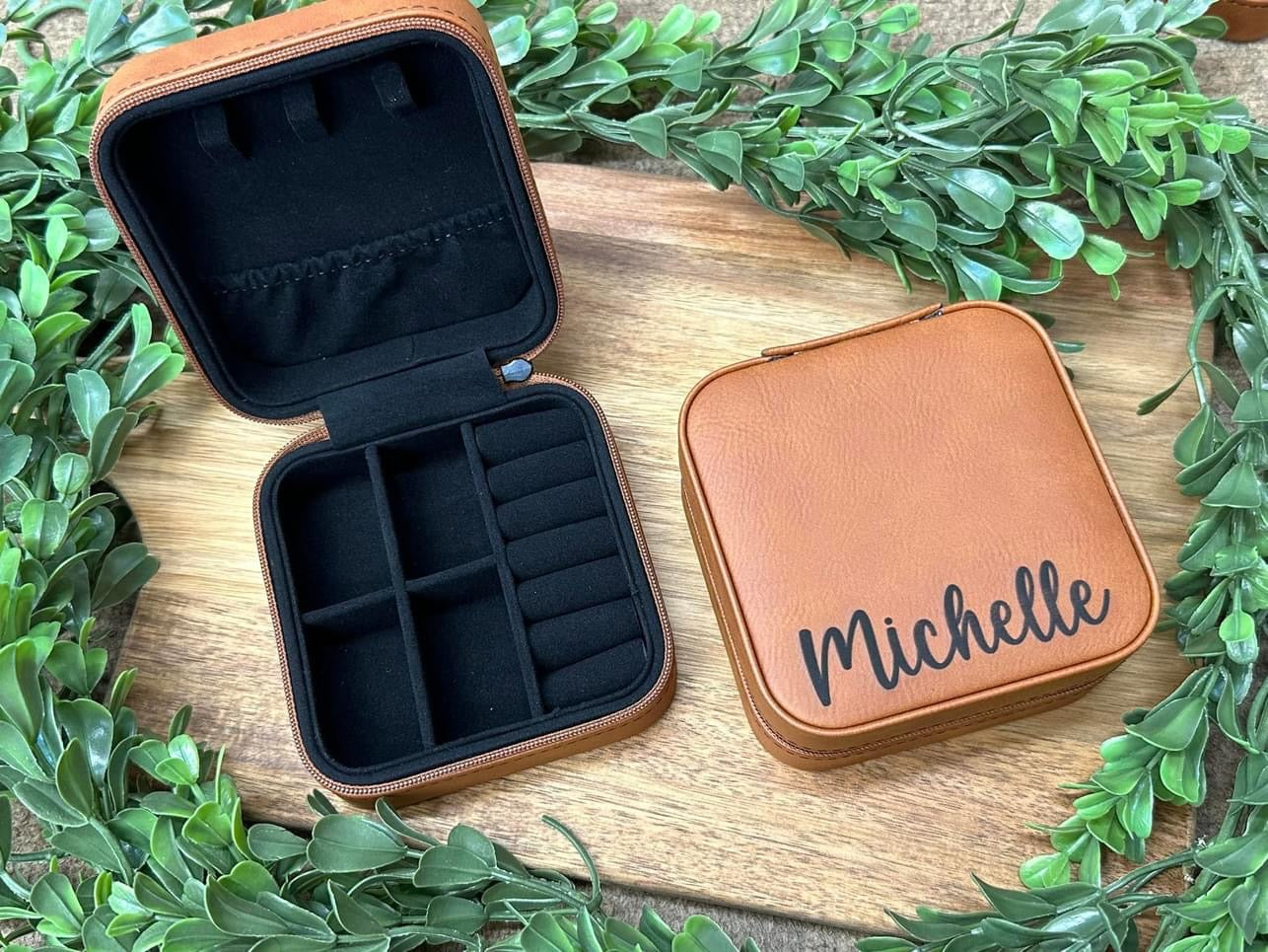 Personalized Travel Jewelry Boxes