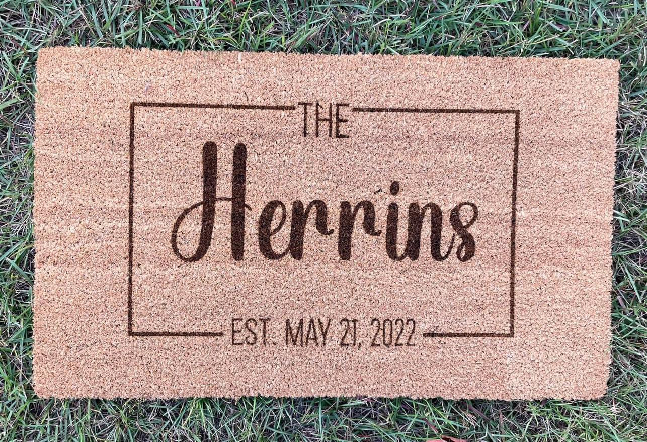 Custom Coir Door Mat