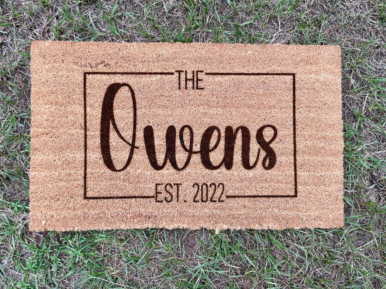 Custom Coir Door Mat