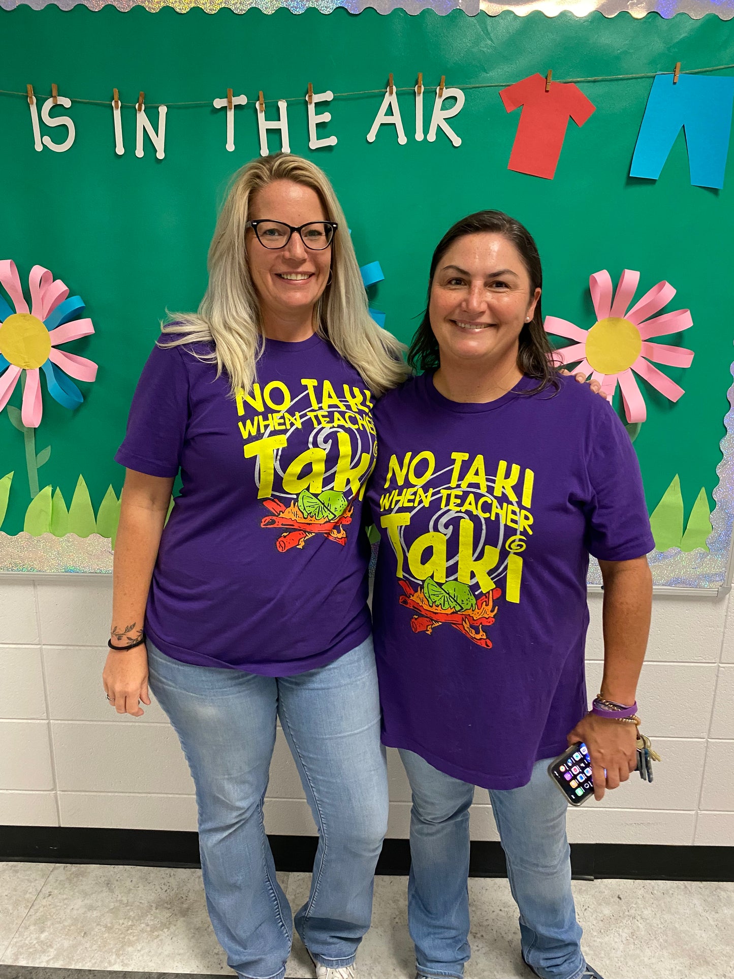 No Taki When Teacher Taki Shirt