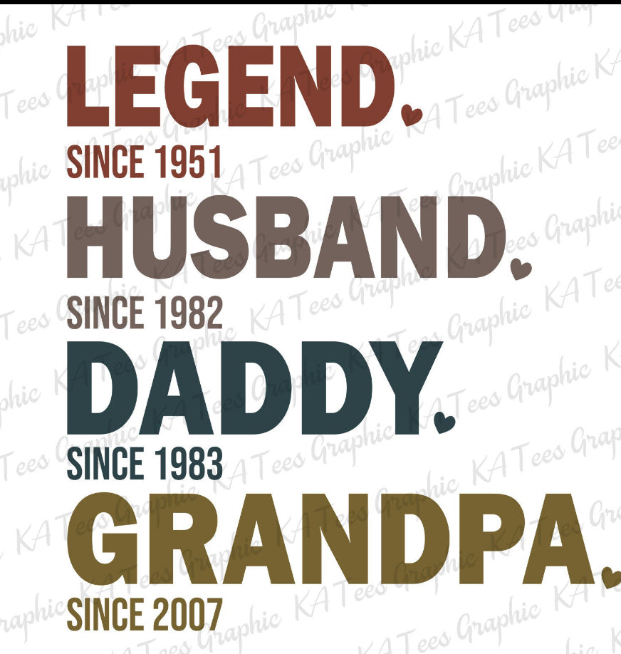 Custom Father's Day Shirts