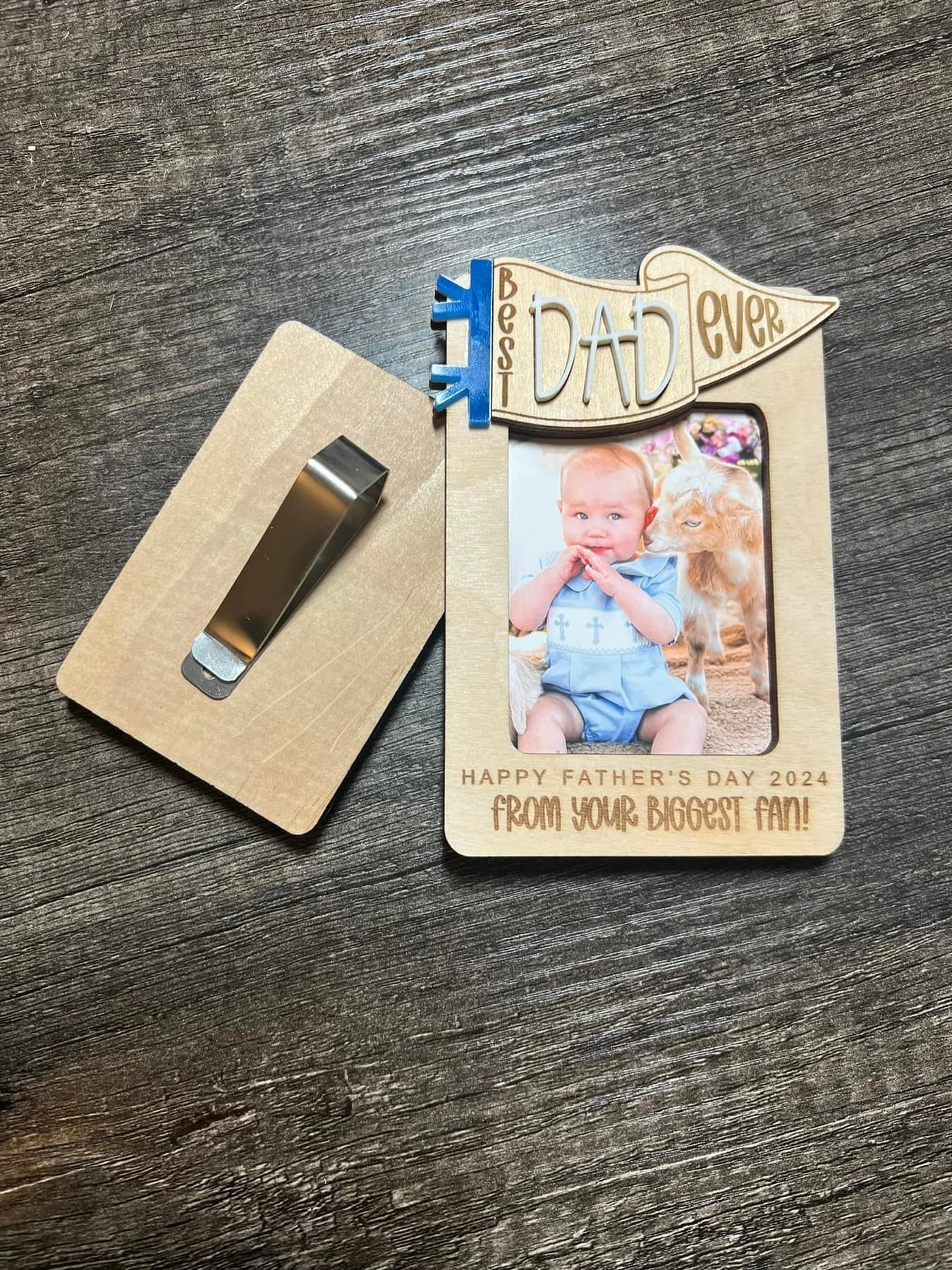 Personalized Visor Clip or Magnet