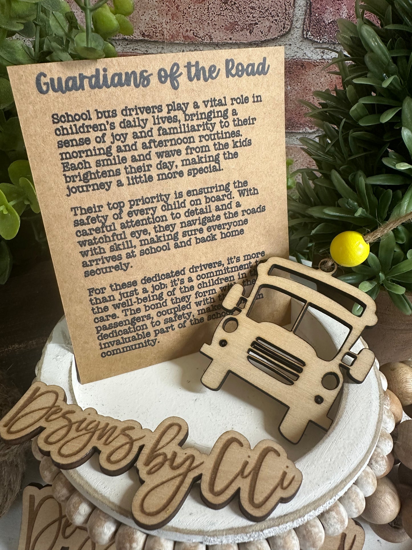 Story Card Ornaments