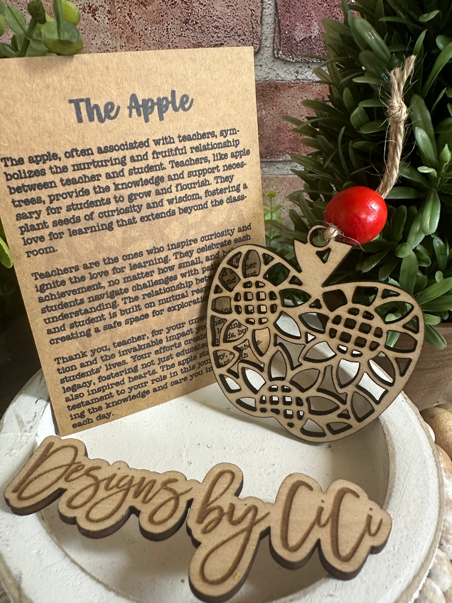 Story Card Ornaments