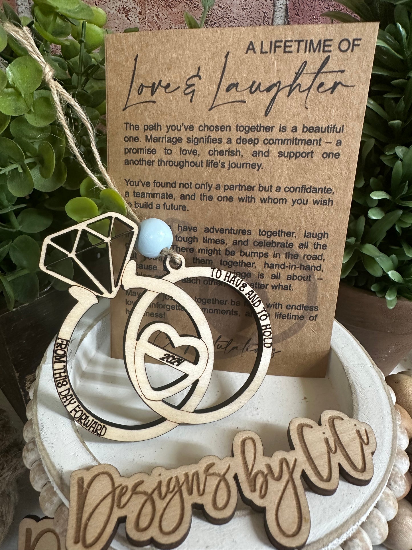 Story Card Ornaments