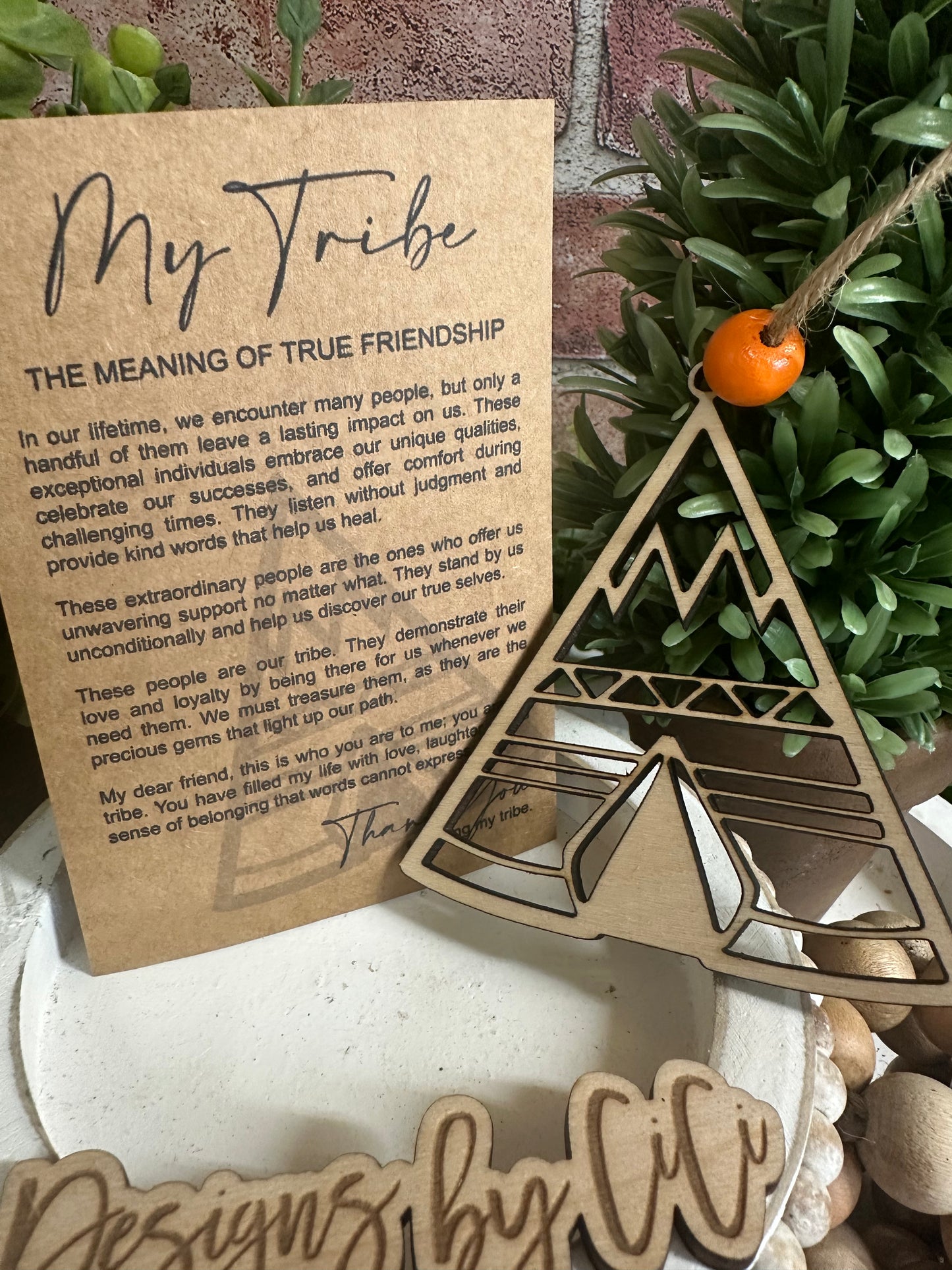 Story Card Ornaments
