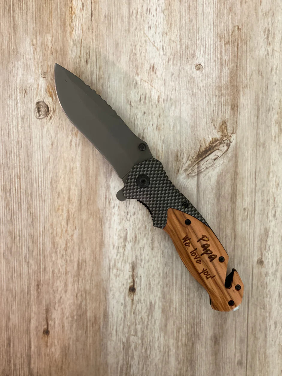 Engraved Pocket Knives