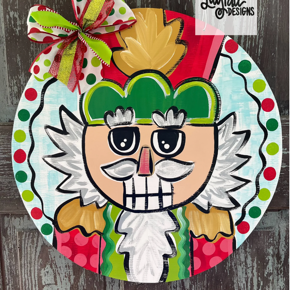 DIY Christmas Door Hanger