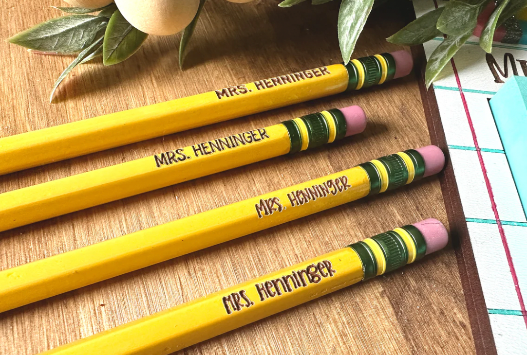 Personalized Ticonderoga Pencils
