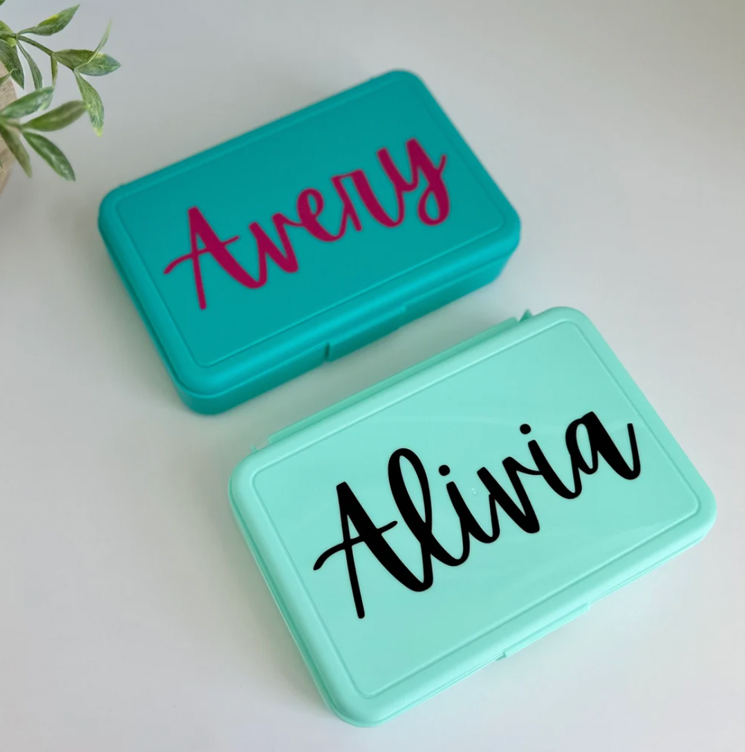 Custom Vinyl Pencil Boxes