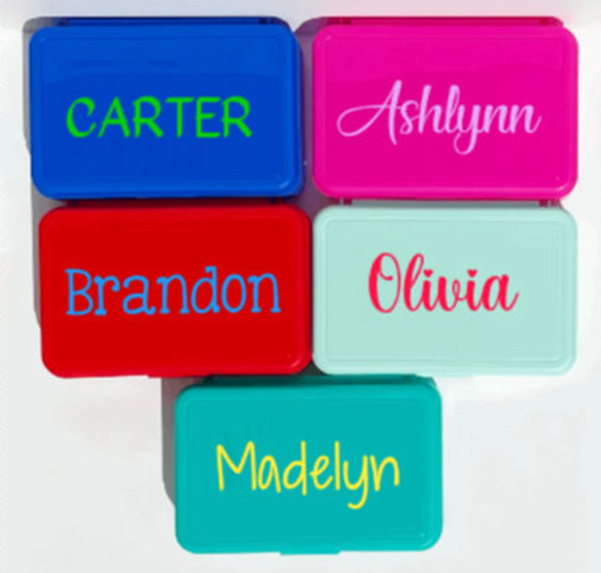 Custom Vinyl Pencil Boxes