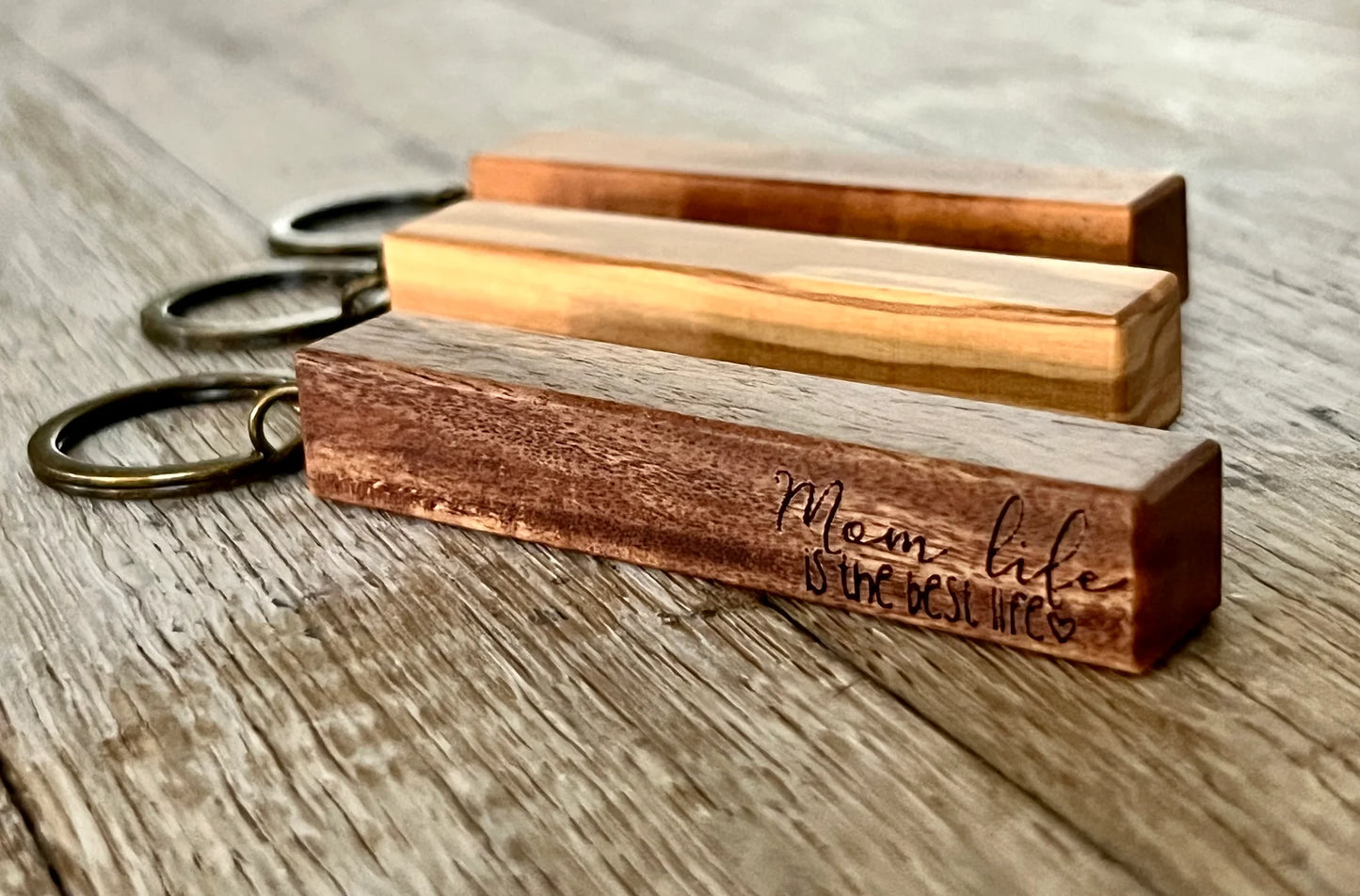 Wooden Keychain