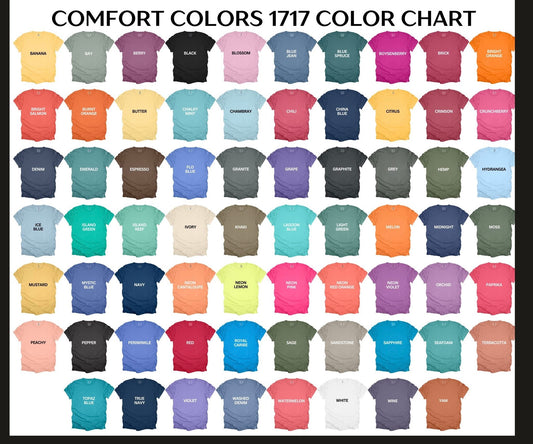 Adult Comfort Color Short Sleeve