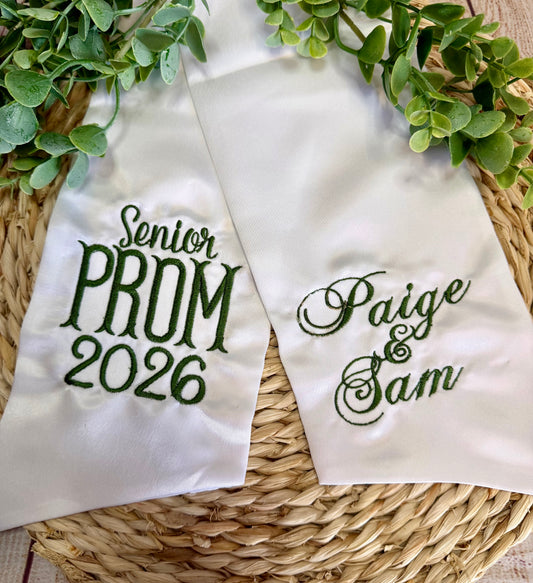 Bouquet Sash