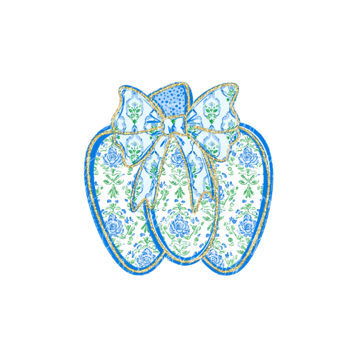 Blue Coquette Pumpkin