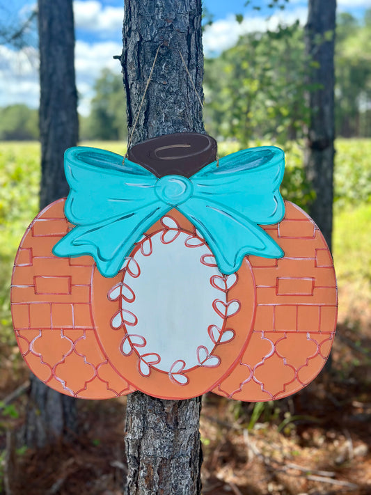 Pumpkin Door Hanger