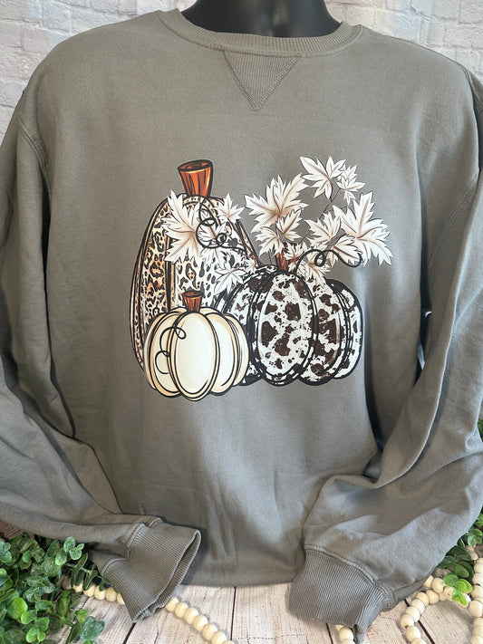 Triple Pumpkin Sweatshirt