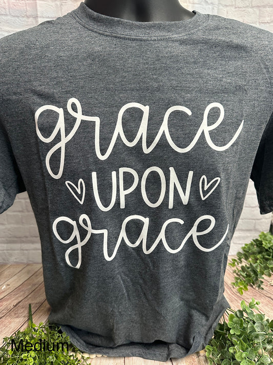 Grace Upon Grace T Shirt Size Medium