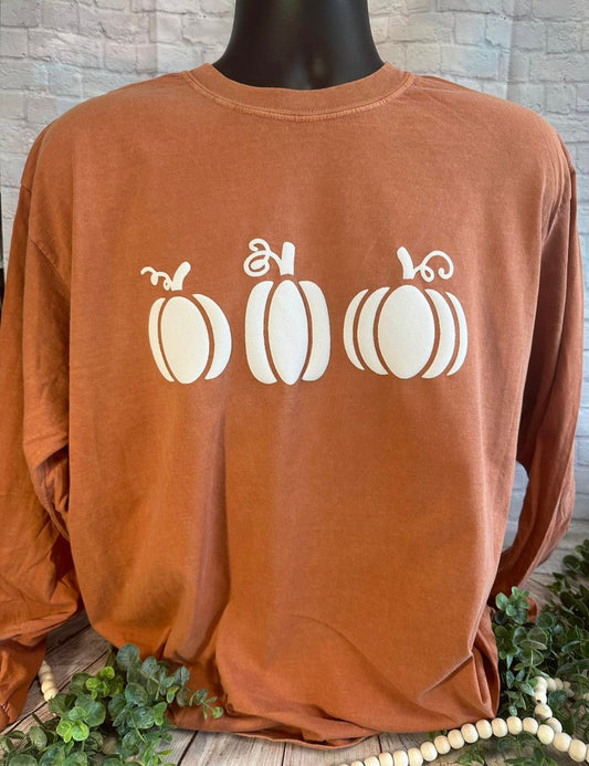 Puff Pumpkin Long Sleeve