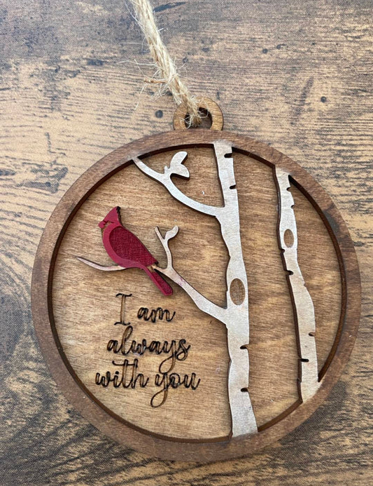 Cardinal Memory Ornament