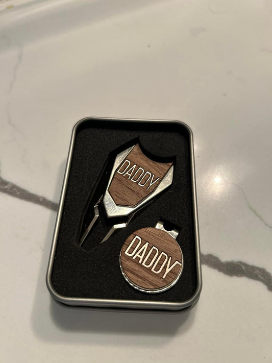Golf Divot Tool and Ball Marker