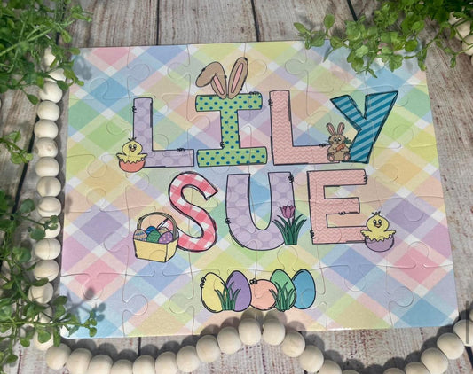 Personalized Easter Puzzle