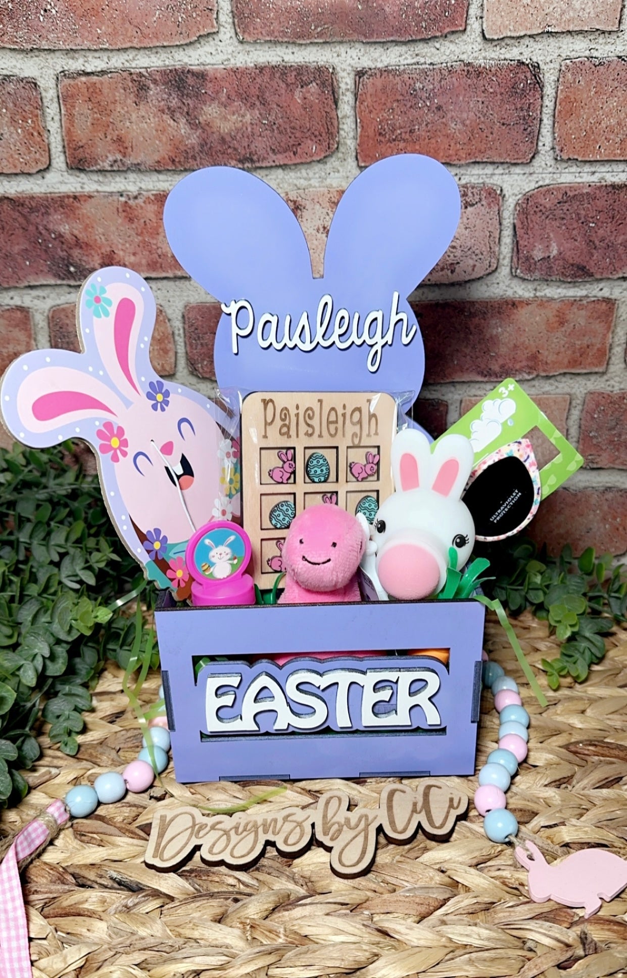Personalized Wooden Easter Box