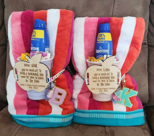 Towel Gift Tag