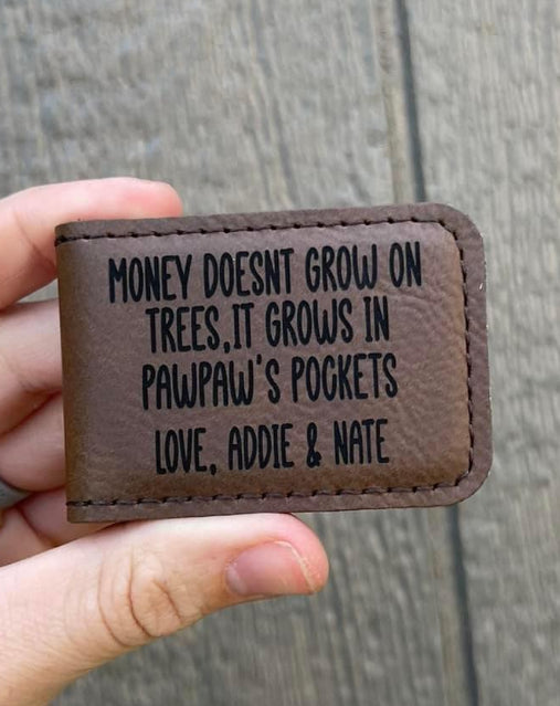 Personalized Engraved Money Clip