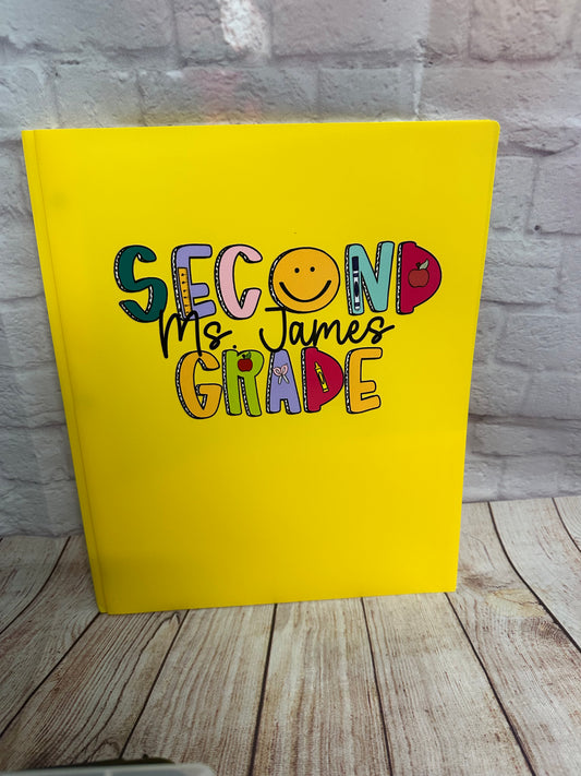 Personalized Plastic Folder (UV DTF)