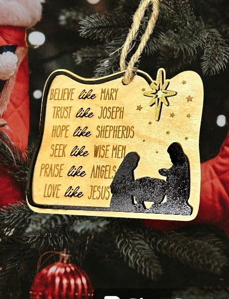 Love Like Jesus Ornament