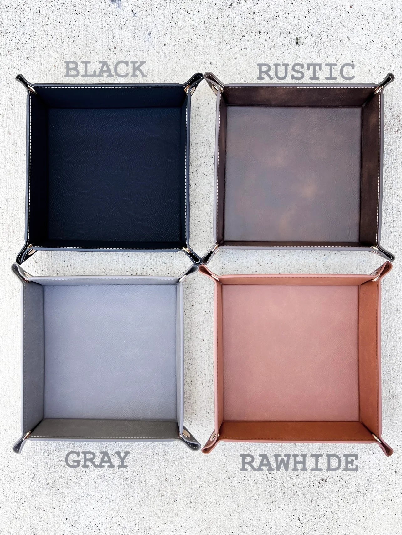 Personalized Valet Trays